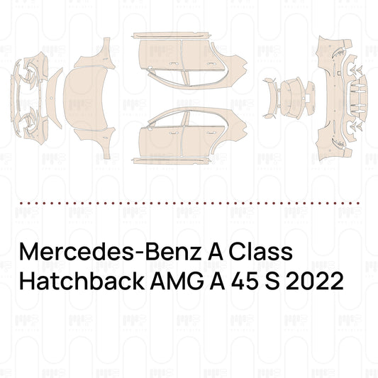 Pre-Cut PPF Mercedes-Benz A Class Hatchback AMG A 45 S 2022
