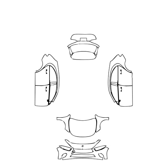 Pre-Cut PPF Mercedes-Benz A Class Hatchback Base 2022 - PPF-Kits