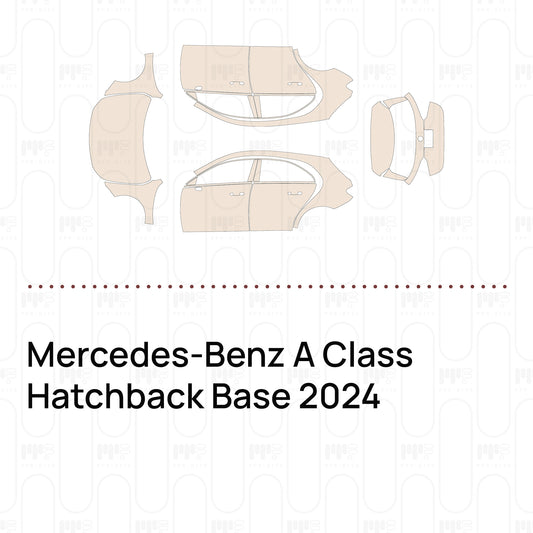 Pre-Cut PPF Mercedes-Benz A Class Hatchback Base 2024