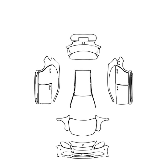 Pre-Cut PPF Mercedes-Benz A Class Hatchback Sport 2018 - PPF-Kits