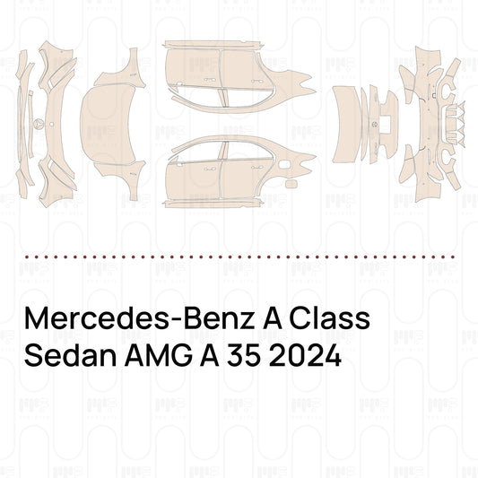 Pre-Cut PPF Mercedes-Benz A Class Sedan AMG A 35 2024