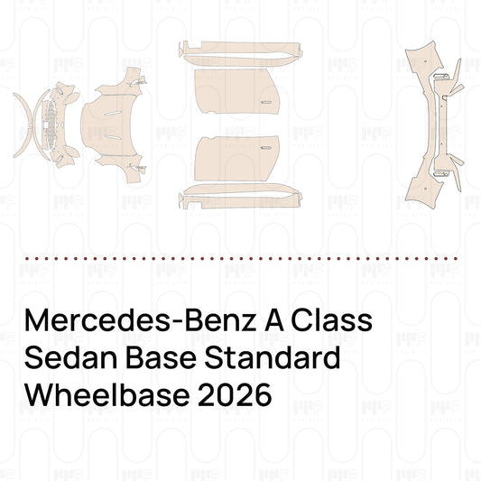 Pre-Cut PPF Mercedes-Benz A Class Sedan Base Standard Wheelbase 2026
