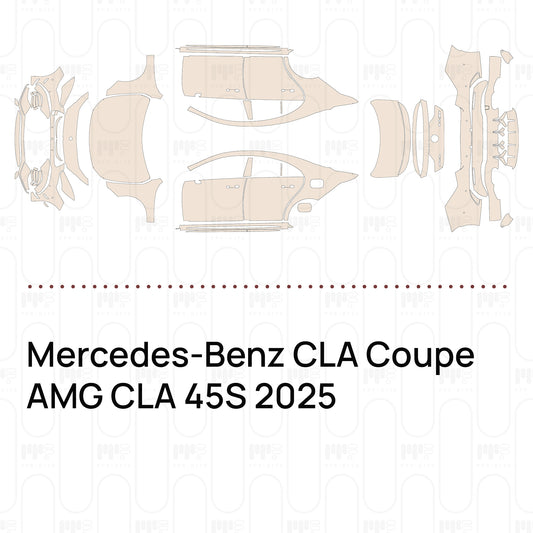 Pre-Cut PPF Mercedes-Benz CLA Coupe AMG CLA 45S 2025