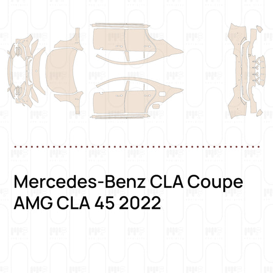 Pre-Cut PPF Mercedes-Benz CLA Coupe AMG CLA 45 2022