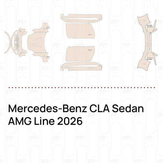 Pre-Cut PPF Mercedes-Benz CLA Sedan AMG Line 2026