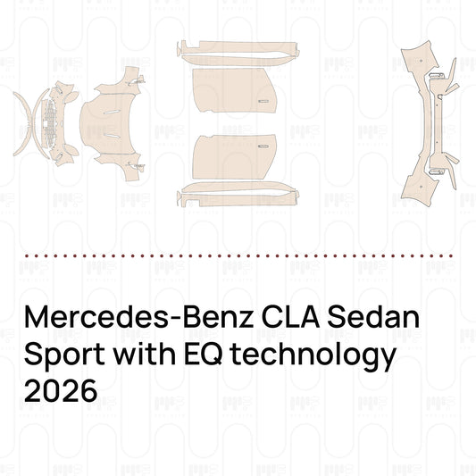Pre-Cut PPF Mercedes-Benz CLA Sedan Sport with EQ technology 2026