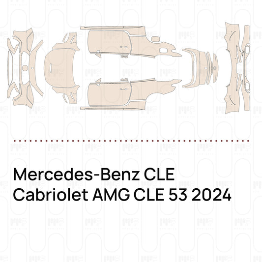 Pre-Cut PPF Mercedes-Benz CLE Cabriolet AMG CLE 53 2024