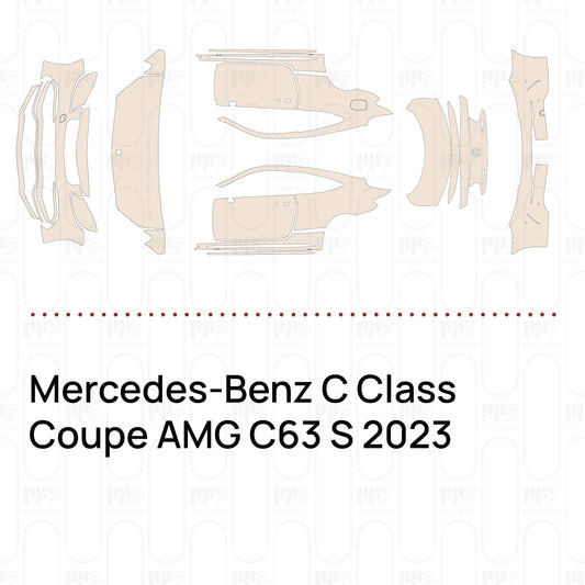 Pre-Cut PPF Mercedes-Benz C Class Coupe AMG C63 S 2023
