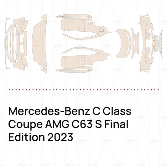 Pre-Cut PPF Mercedes-Benz C Class Coupe AMG C63 S Final Edition 2023