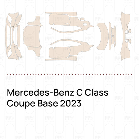 Pre-Cut PPF Mercedes-Benz C Class Coupe Base 2023