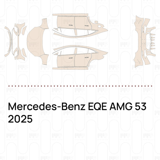 Pre-Cut PPF Mercedes-Benz EQE AMG 53 2025