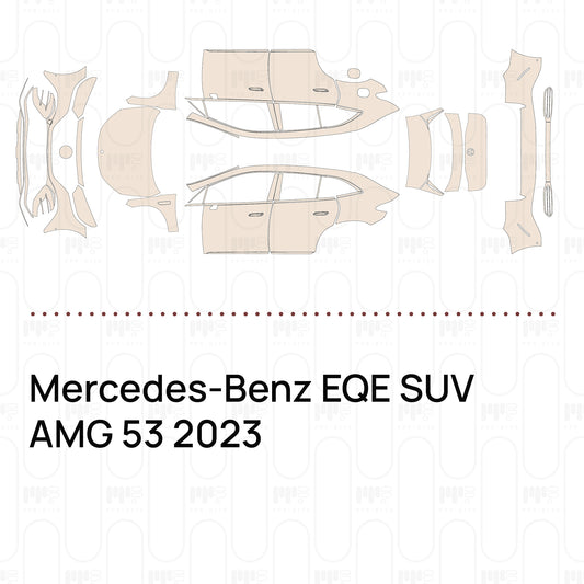 Pre-Cut PPF Mercedes-Benz EQE SUV AMG 53 2023