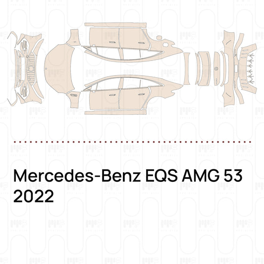 Pre-Cut PPF Mercedes-Benz EQS AMG 53 2022