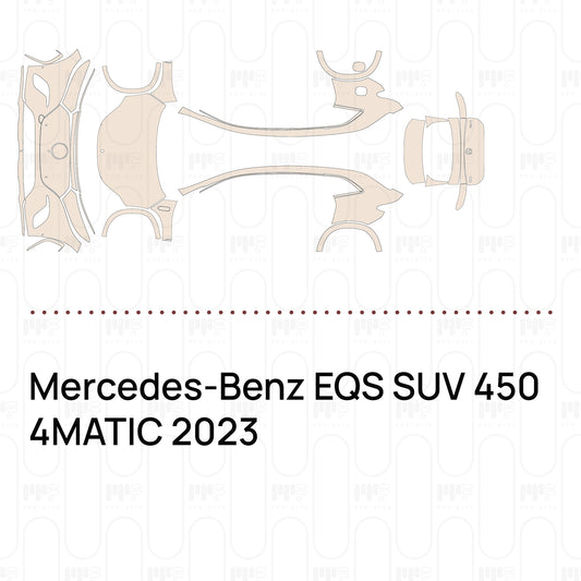 Pre-Cut PPF Mercedes-Benz EQS SUV 450 4MATIC 2023