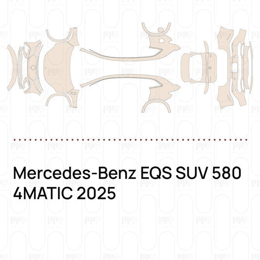 Pre-Cut PPF Mercedes-Benz EQS SUV 580 4MATIC 2025