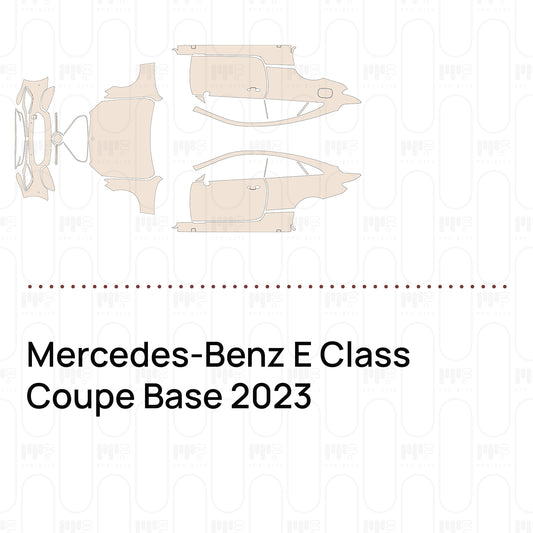 Pre-Cut PPF Mercedes-Benz E Class Coupe Base 2023