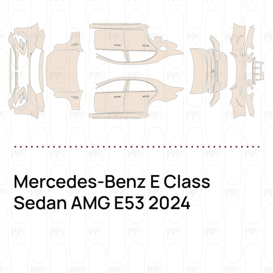 Pre-Cut PPF Mercedes-Benz E Class Sedan AMG E53 2024