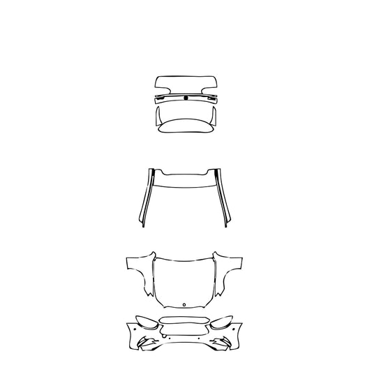 Pre-Cut PPF Mercedes-Benz E Class Wagon Estate AMG Line 2023 - PPF-Kits