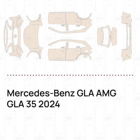 Pre-Cut PPF Mercedes-Benz GLA AMG GLA 35 2024