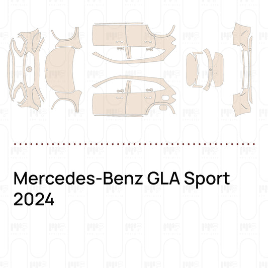 Pre-Cut PPF Mercedes-Benz GLA Sport 2024