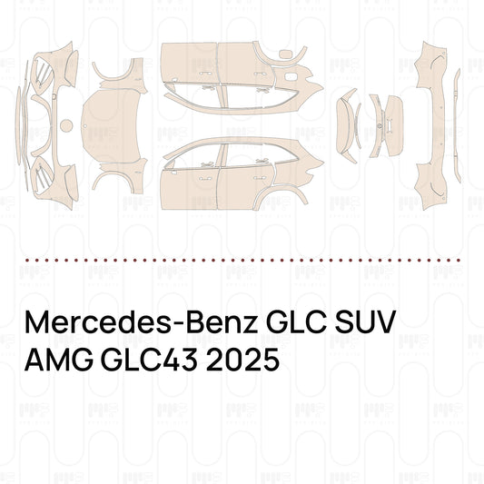 Pre-Cut PPF Mercedes-Benz GLC SUV AMG GLC43 2025