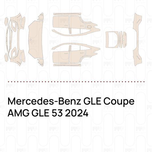 Pre-Cut PPF Mercedes-Benz GLE Coupe AMG GLE 53 2024
