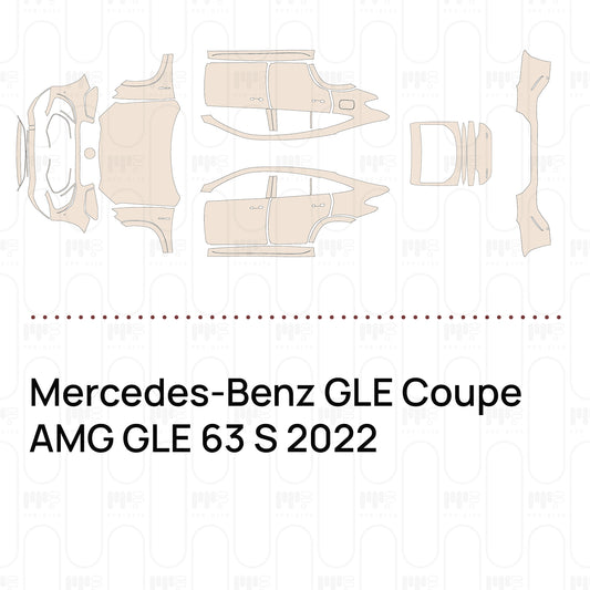 Pre-Cut PPF Mercedes-Benz GLE Coupe AMG GLE 63 S 2022