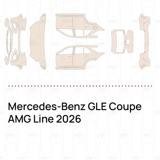 Pre-Cut PPF Mercedes-Benz GLE Coupe AMG Line 2026