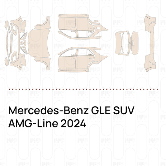 Pre-Cut PPF Mercedes-Benz GLE SUV AMG-Line 2024