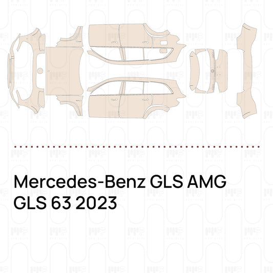 Pre-Cut PPF Mercedes-Benz GLS AMG GLS 63 2023