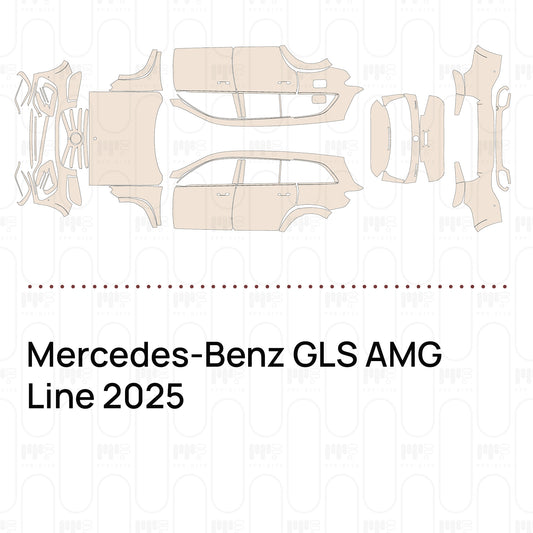 Pre-Cut PPF Mercedes-Benz GLS AMG Line 2025