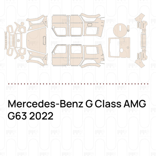 Pre-Cut PPF Mercedes-Benz G Class AMG G63 2022