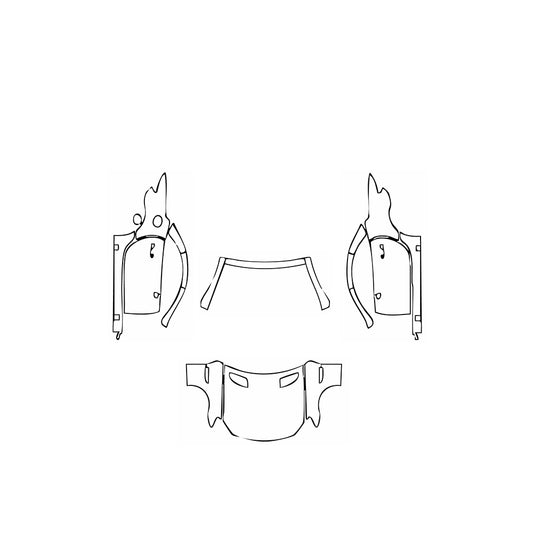 Pre-Cut PPF Mercedes-Benz SLC base 2016 - PPF-Kits