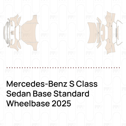 Pre-Cut PPF Mercedes-Benz S Class Sedan Base Standard Wheelbase 2025