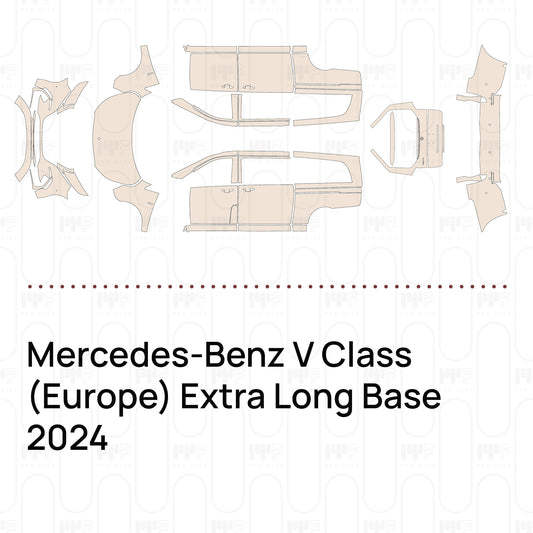 Pre-Cut PPF Mercedes-Benz V Class (Europe) Extra Long Base 2024