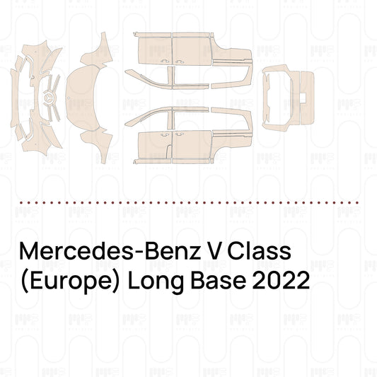 Pre-Cut PPF Mercedes-Benz V Class (Europe) Long Base 2022