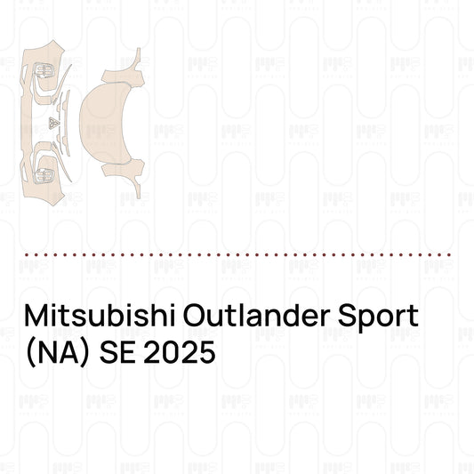 Pre-Cut PPF Mitsubishi Outlander Sport (NA) SE 2025