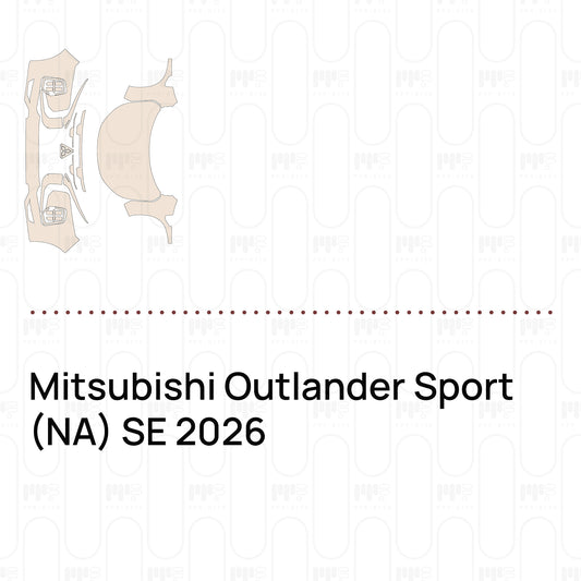 Pre-Cut PPF Mitsubishi Outlander Sport (NA) SE 2026
