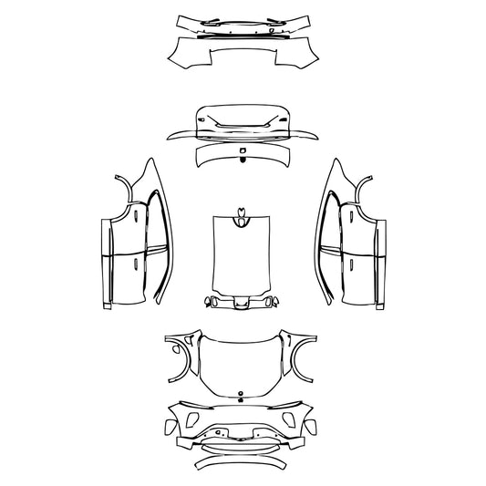 Pre-Cut PPF NIO EC7 2025 - PPF-Kits