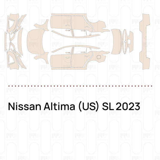 Pre-Cut PPF Nissan Altima (US) SL 2023