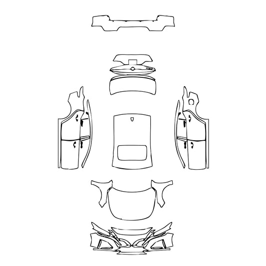 Pre-Cut PPF Nissan Altima (US) SV 2023 - PPF-Kits