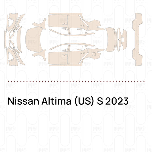 Pre-Cut PPF Nissan Altima (US) S 2023