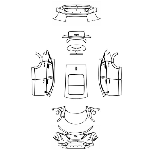 Pre-Cut PPF Nissan Ariya (CN) 2023 - PPF-Kits
