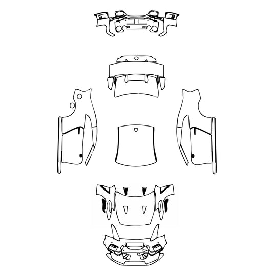 Pre-Cut PPF Nissan GT-R Nismo 2023 - PPF-Kits