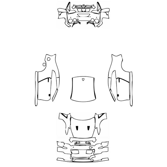 Pre-Cut PPF Nissan GT-R T-spec 2025 - PPF-Kits