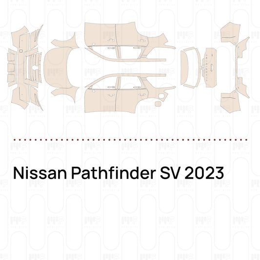 Pre-Cut PPF Nissan Pathfinder SV 2023