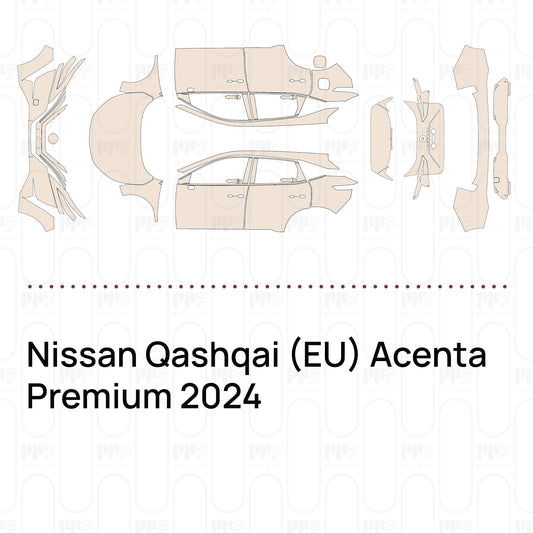 Pre-Cut PPF Nissan Qashqai (EU) Acenta Premium 2024