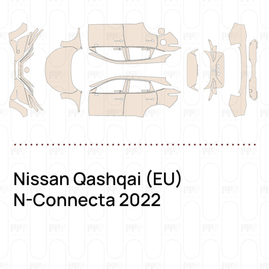Pre-Cut PPF Nissan Qashqai (EU) N-Connecta 2022
