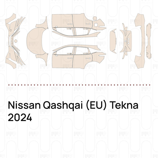 Pre-Cut PPF Nissan Qashqai (EU) Tekna 2024