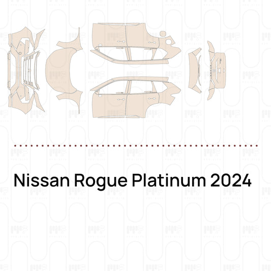 Pre-Cut PPF Nissan Rogue Platinum 2024
